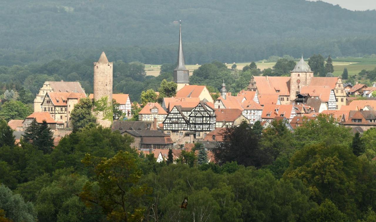 Alte Foersterei - Elegantes Apartment In Der Historischen Hinterburg Schlitz - Nahe Fulda Und Bad Hersfeld Экстерьер фото
